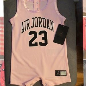 Air Jordan Romper (Pink)